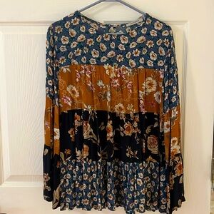 Ces Femme BoHo Tiered Shirt